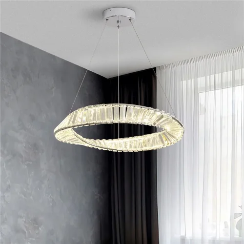 Подвесной светильник FR5519PL-L50CH Мишель / Michelle 50 Вт LED (Хром) FR5519PL-L50CH - фото 11