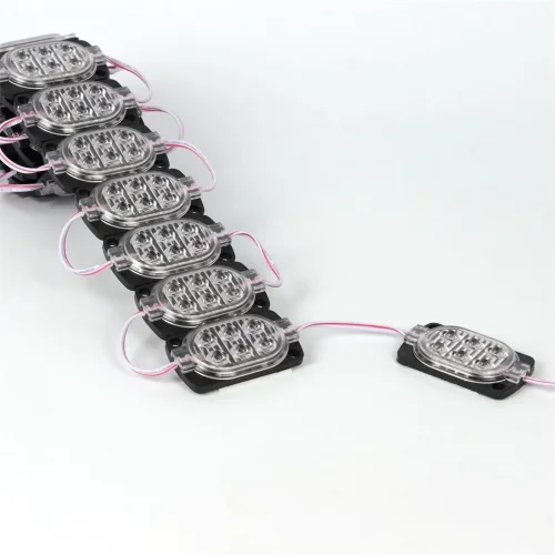 Светодиодный модуль 6 led 2835 MOD104 (12V, 1.2W, rgb, IP65) - фото II