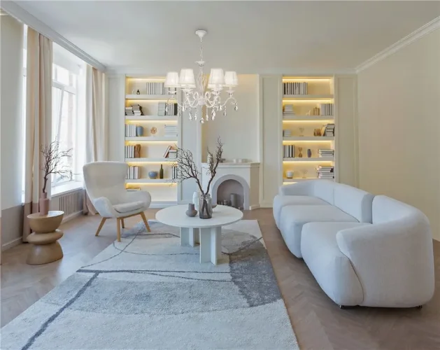 Подвесной светильник Grace E14х6 (Белый) - фото 6