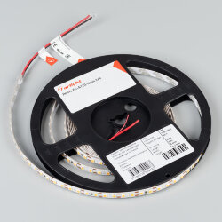 Светодиодная лента FC-А120-8mm 24V White6000-СХ1 (5 W/m, IP20, 5m) (Arlight, резка 1 светодиод) 052923
