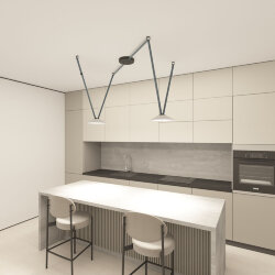 Комплект ременной трековой системы Belty, Denkirs DK55SET03-04-DB