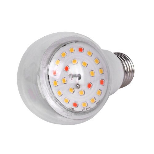 LED-A60-10W-SPFB-E27-CL PLP30WH Лампа светодиодная для растений, Форма A, прозрачная, Спектр для фотосинтеза - фото 3
