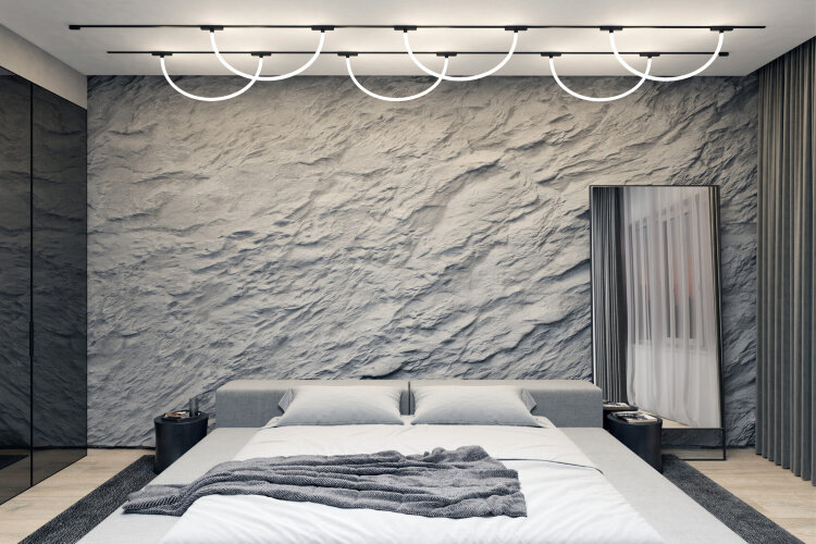 DK5327-BK Светильник для трека Air, серия Ray 3000 со светодиодом, ?22*L1000MM, 48V DC, 12W, RA?90, 360°, 3000K, IP20, черный, алюминий. Фото 3