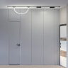 DK5327-BK Светильник для трека Air, серия Ray 3000 со светодиодом, ?22*L1000MM, 48V DC, 12W, RA?90, 360°, 3000K, IP20, черный, алюминий. Фото 6