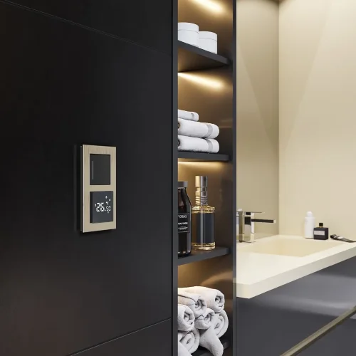 Умный сенсорный терморегулятор для теплого пола черный W1151208 - фото 8