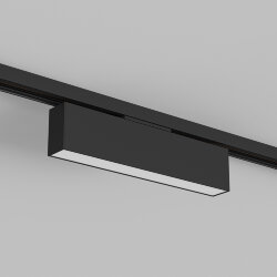 Трековый светильник IP 20, 10 Вт, LED 4000, черный, алюминий, Denkirs DK6440-BK