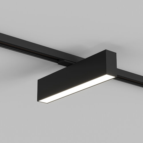 DK6440-BK Трековый светильник IP 20, 10 Вт, LED 4000, черный, алюминий. Фото 3