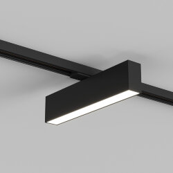 Трековый светильник IP 20, 10 Вт, LED 4000, черный, алюминий, Denkirs DK6440-BK