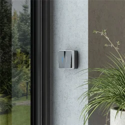 Выключатель двухклавишный с подсветкой Gallant графит рифленый W5020104