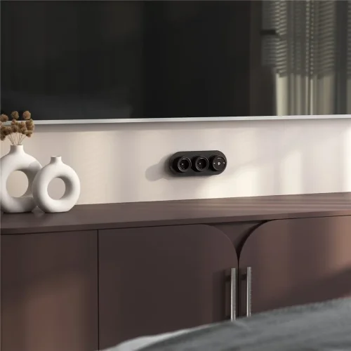 ТВ розетка коричневая ретро WL18-02-05 - фото 3