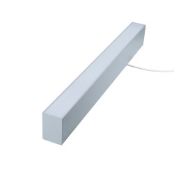 ULO-K10D 52W-4000K-L120-H IP40 SILVER Светильник линейный светодиодный подвесной, Белый свет 4000K, 7280 Лм, Алюминий, Цвет серебро, TM Uniel