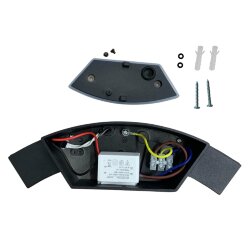ULU-S72A-14W-4000K IP65 BLACK Светильник светодиодный уличный, Архитектурный накладной, Белый свет 4000K, Корпус черный, TM Uniel