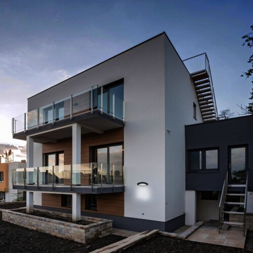 ULU-S72A-14W-4000K IP65 BLACK Светильник светодиодный уличный, Архитектурный накладной, Белый свет 4000K, Корпус черный, TM Uniel - фото 7