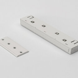 Коннектор прямой для накладных шинопроводов SY-LINK, SY-LINK-CN-DS-WH 013590