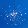 ULD-H3030-150-DTA-3AA-RC MULTI IP20 FIREWORKS Фигура светодиодная Фейерверк на батарейках 3AA не в-к, 30х30см, Подвесная, 120 светодиодов, Разноцветный свет, Пульт ДУ в-к, Провод прозрачный, TM Uniel - фото 1