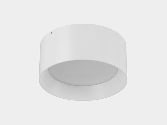 'Светильник светодиодный потолочный накладной , серия BQ, Белый, 20Вт, IP20, Нейтральный белый (4000К), BQ-SF20-WH-NW. Фото 2