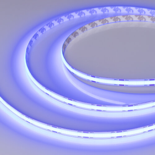 Светодиодная лента COB-X544-8mm 24V Blue (11.5 W/m, IP20, CSP, 5m) (Arlight) 032175(2) - фото