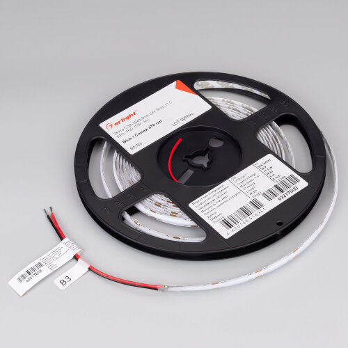 Светодиодная лента СОВ-Х544-8mm 24V Blue (11.5 W/m, IP20, CSP, 5m) (Arlight) 032175(2) - фото 2