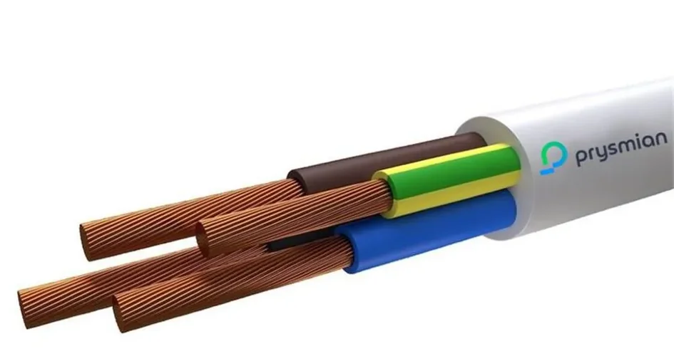 Провод ПВС 4х2.5 Б (бухта) (м) РЭК-PRYSMIAN 0104050201 - фото