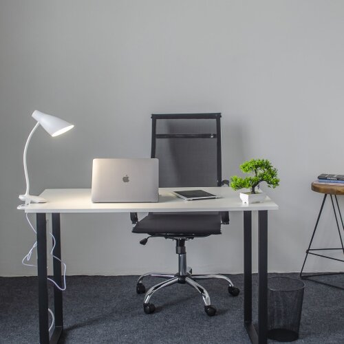 TLD-563 White-LED-360Lm-4500K-Dimmer Светильник настольный, 5W, Сенсорный выключатель, Белый - фото 3