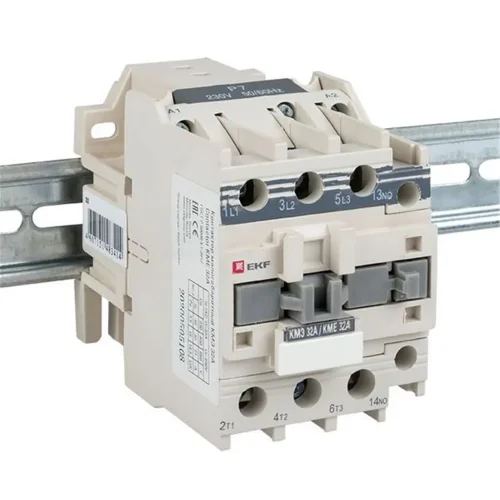 Контактор КМЭ 32А кат. 220В AC 1НО EKF ctr-s-32-220 - фото 6