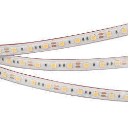 Светодиодная лента герметичная RTW-PS-В60-12mm 12V White6000 (14.4 W/m, IP67, 5060, 5m) (Arlight, 14.4 Вт/м, IP67) 022323(2)