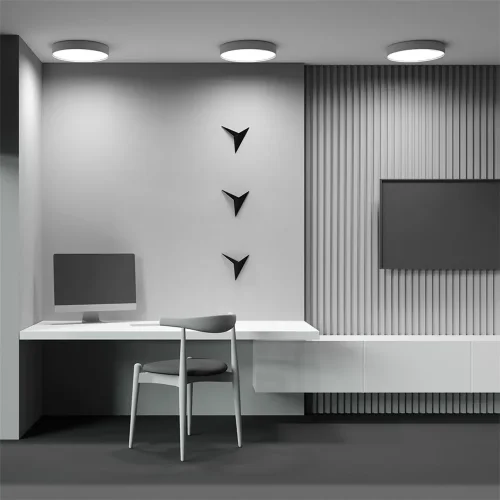 Потолочный светильник Зон / Zon 45 Вт 3000 К 120° (Белый) C032CL-45W3K-RD-W - фото 6