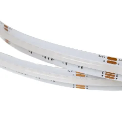 Светодиодная лента COB, 784 chip/m, RGB+ теплая 3000K, 24V, 20W/m, CRI&gt;90, P12, IP20, A259