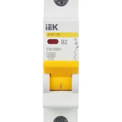 Выключатель автоматический модульный 1п B 2А 4.5кА ВА47-29 KARAT IEK MVA20-1-002-B