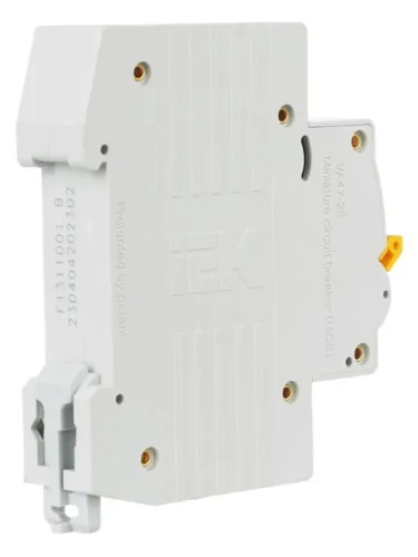 Выключатель автоматический модульный 1п B 2А 4.5кА ВА47-29 KARAT IEK MVA20-1-002-B - фото 3