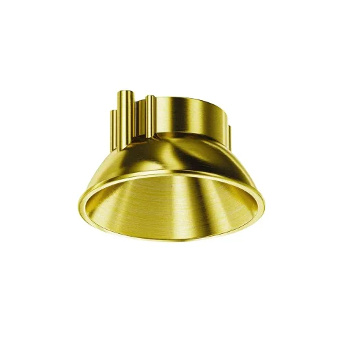 Декоративная рамка-отражатель для светильников серии Alfa LED латунь (Латунь) - фото