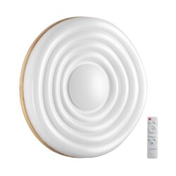 Настенно-потолочный светильник «Sonex» 7674/EL, серия: FASS WOOD (накладной) - Беспроводной пульт ДУ