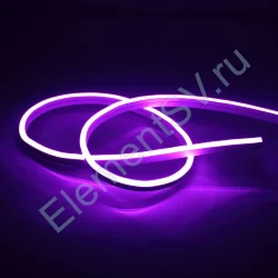 Светодиодный гибкий неон 5*12, 12V purple LN510