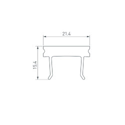 Экран HR-FACADE-2000 матовый (Arlight, Пластик)