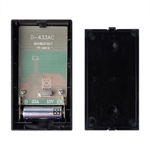 UDB-095W-R1T1-38S-BL-SL Звонок электронный, 220В, Радиус действия 150 м, Черный с серебристым - фото 5