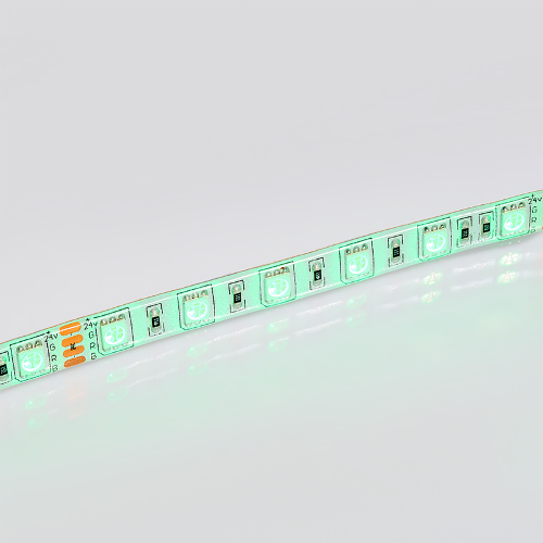 Светодиодная лента WOLTA WLS5050-14,4W/RGB/24S60-01 SMD5050 14,4Вт RGB 24В IP65 60 led/m - фото 6.
