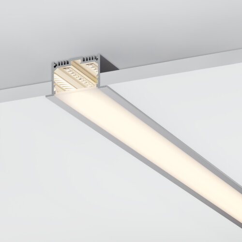 Профиль с экраном SL-LINIA62-F-2500 BLACK+OPAL (Arlight, Алюминий) - фото 4