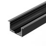 Профиль с экраном SL-LINIA62-F-2500 BLACK+OPAL (Arlight, Алюминий) 036307 - фото 2