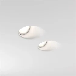 Встраиваемый светильник Гипс Модерн / Gyps Modern 2*GU10 10 Вт (Белый) DL002-1-02-W