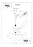Светильник лофт Y0012001 PA21 (220V, E27, стекло) - фото 7.