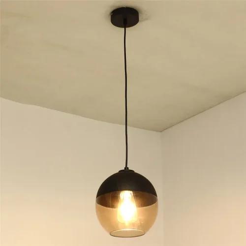 Светильник лофт Y0012001 PA21 (220V, E27, стекло) - фото III