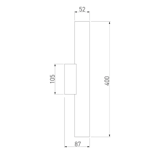 Настенный светодиодный светильник 40123/LED - фото 3