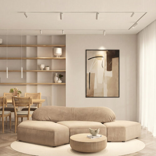 Акцентный светильник SIMPLE SPOT 20W 3000K, белый. Фото 7