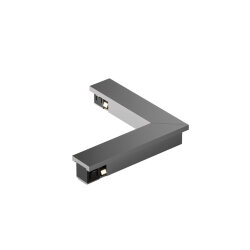 Электрический коннектор для трека SHINE BASE 90° потолок-потолок, темный никель, алюминий, Denkirs TR5723-DN