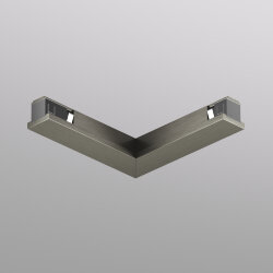 Электрический коннектор для трека SHINE BASE 90° потолок-потолок, темный никель, алюминий, Denkirs TR5723-DN