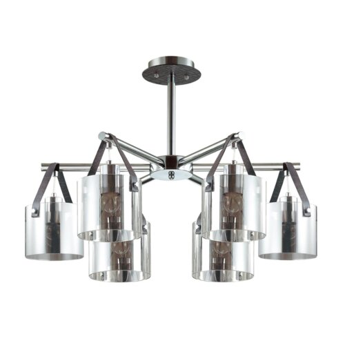 Люстра потолочная «LUMION» 3716/6C, дизайн: Модерн, серия: VALARIE. Фото 1.