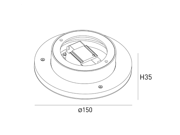 'Бра декоративное , Белый, 7Вт, 3000K, IP20, ML-R150-WH-WW. Фото 3