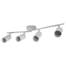 Светильник PCL-0504 4xGU10 IP20 230В WH настен./потолочн. декор. под лампу JazzWay 5066748