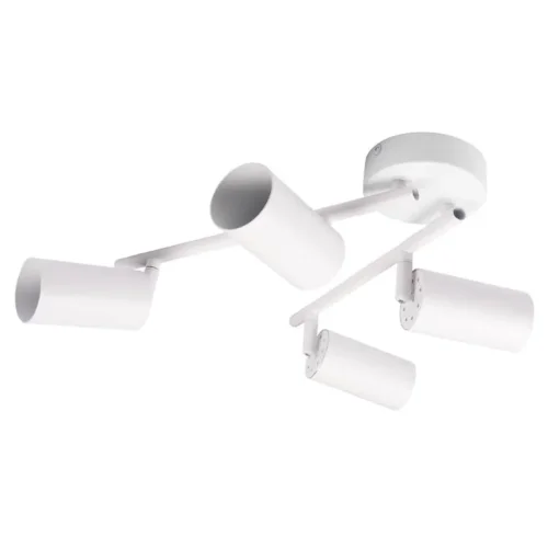 Светильник PCL-0504 4xGU10 IP20 230В WH настен./потолочн. декор. под лампу JazzWay 5066748 - фото 3