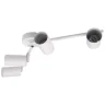 Светильник PCL-0504 4xGU10 IP20 230В WH настен./потолочн. декор. под лампу JazzWay 5066748 - фото 8